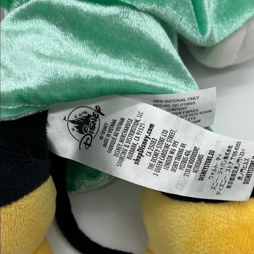 Disney Minnie Mouse Liberty Plush in Green and Yellow - Picture 7 of 10